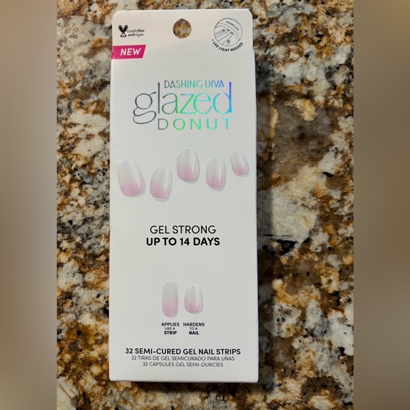 Dashing Diva Glaze Semi Cured Gel Nail Polish Strips Bundle of 5 - Picture 5 of 6